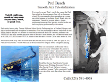 Tablet Screenshot of beachproductions.com